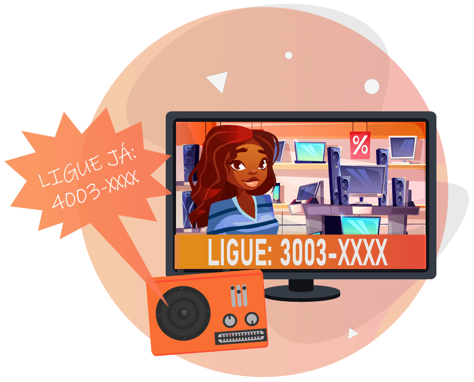 Número Único Naional em Campanhas de Marketing de TV e Rádio
