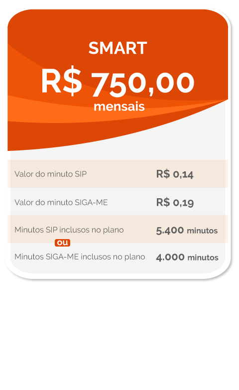 Plano Smart - R$750,00